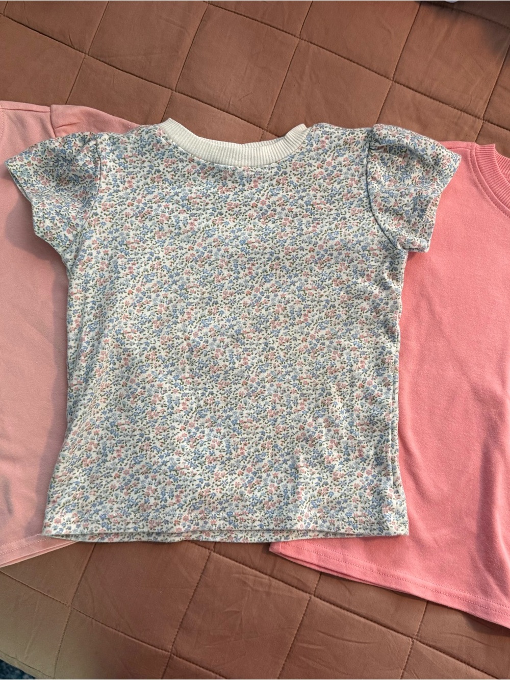 Three Laura Ashley Short Sleeve thin sweater tees- size 4T